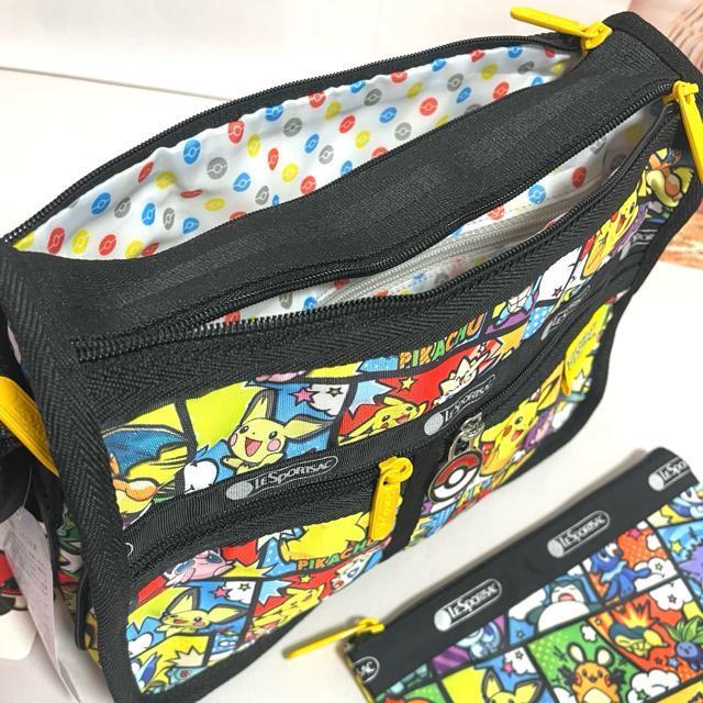 ★新品★LeSportsac レスポートサック ポケモン ピカチュウ ショルダーバッグ ポーチ 7507 S セット 送料無料 < 女性ファッション  ★新品★LeSportsac レスポートサック ポケモン ピカチュウ ショルダーバッグ ポーチ 7507 S セット 送料無料 < 女性ファッションの