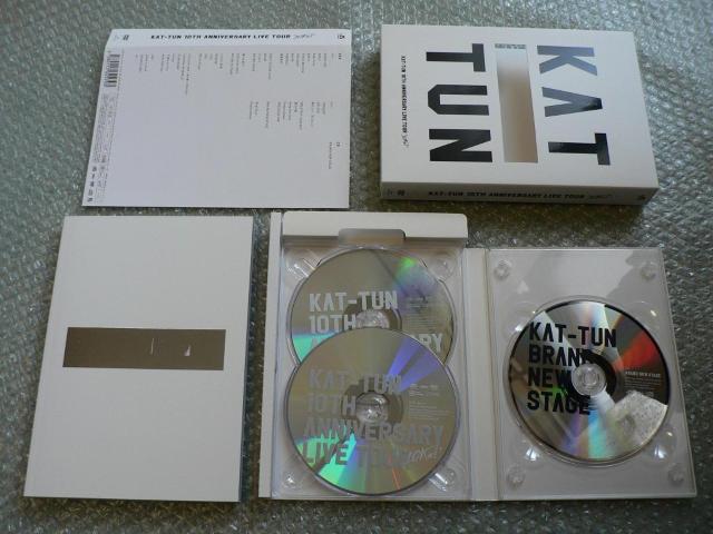 KAT-TUN 10TH ANNIVERSARY LIVE TOUR"10Ks!"【初回限定盤】3枚組(2DVD+CD)他にも出品 < タレントグッズ KAT-TUN 10TH ANNIVERSARY LIVE TOUR"10Ks!"【初回限定盤】3枚組(2DVD+CD)他にも出品 < タレントグッズの