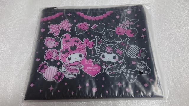 マイメロディ・クロミ・ハッピーくじ・E賞・フラットポーチ・5 < アニメ/コミック/キャラクター マイメロディ・クロミ・ハッピーくじ・E賞・フラットポーチ・5 < アニメ/コミック/キャラクターの