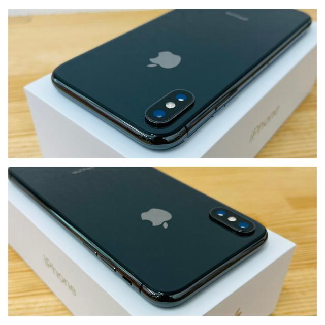 B 100% iPhone X 64 GB SIMt[ OC {  Ɠd/AV 