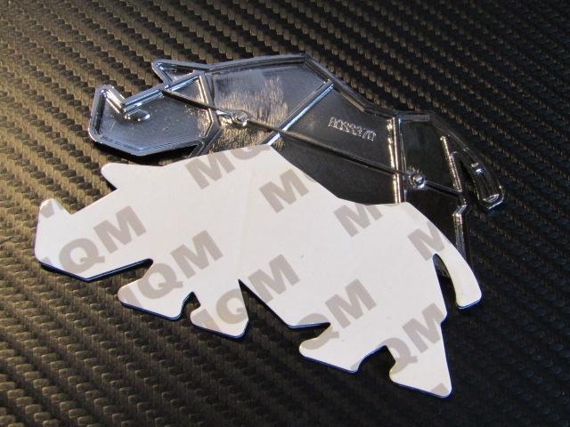 ■  SUZUKI Jimny NOMADE ジムニーJB64/74 サイ メタル製 クロームメッキ エンブレム新品! < 自動車/バイク ■  SUZUKI Jimny NOMADE ジムニーJB64/74 サイ メタル製 クロームメッキ エンブレム新品! < 自動車/バイク