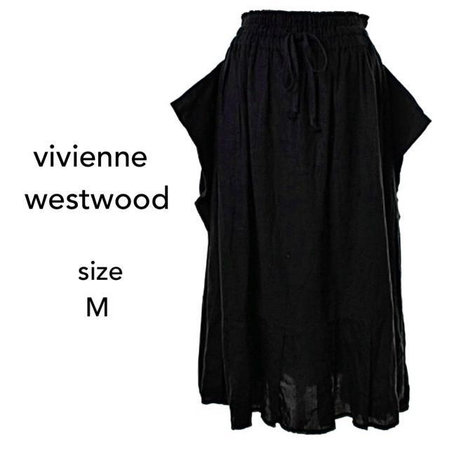 ヴィヴィアンウエストウッド 変形 ウエストゴム ロング フレア スカート < 女性ファッション ヴィヴィアンウエストウッド 変形 ウエストゴム ロング フレア スカート < 女性ファッションの