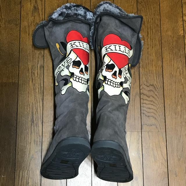 A DON ED HARDY Ghn[fB [gOu[c 7 24cm  t@bV 