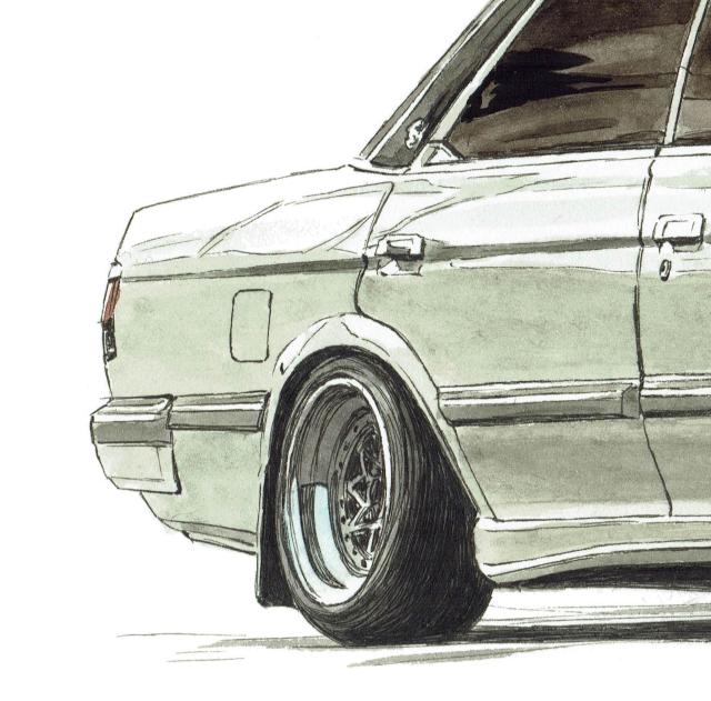 NC-749マークUグランデ限定版画サイン額装作家平右ヱ門 < 自動車/バイク NC-749マークUグランデ限定版画サイン額装作家平右ヱ門 < 自動車/バイク