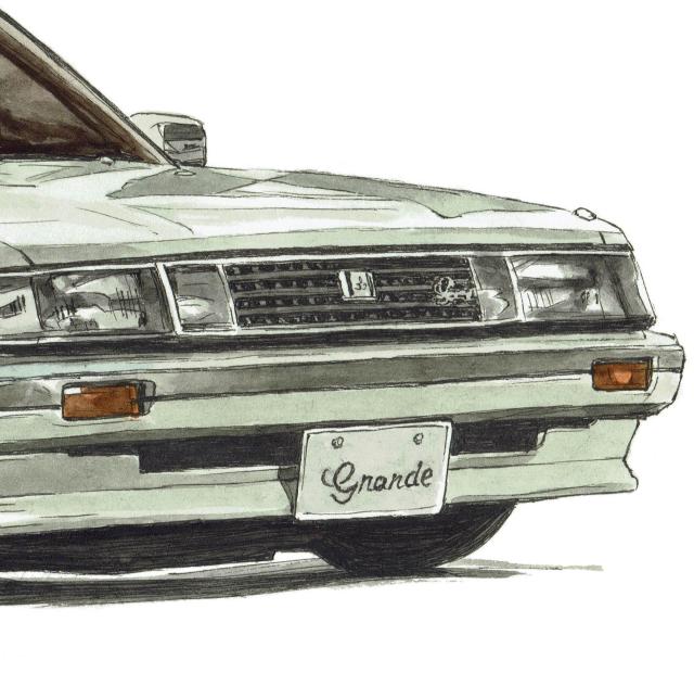 NC-749マークUグランデ限定版画サイン額装作家平右ヱ門 < 自動車/バイク NC-749マークUグランデ限定版画サイン額装作家平右ヱ門 < 自動車/バイク