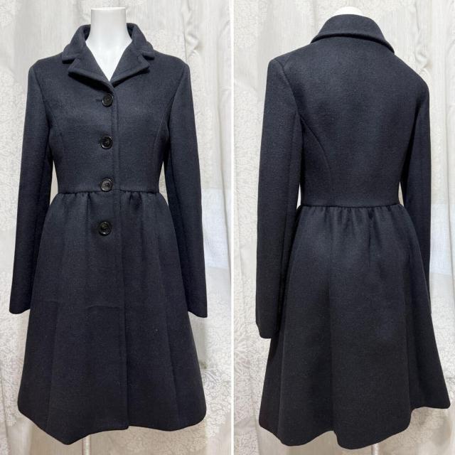 ミュウミュウmiu miu美シルエット細身コート#38 < ブランド ミュウミュウmiu miu美シルエット細身コート#38 < ブランドの