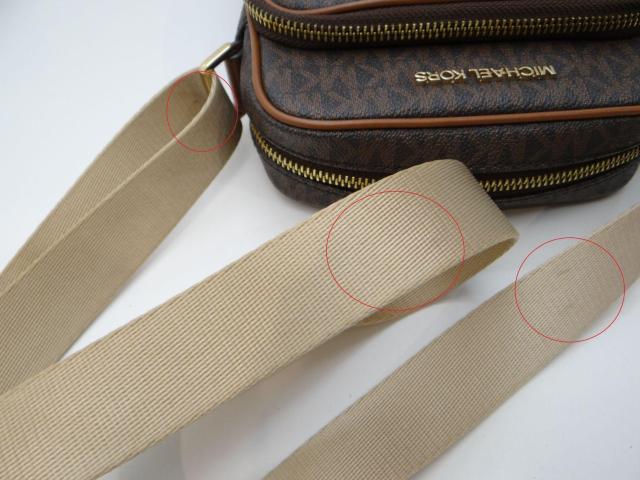 MICHAEL KORS �}�C�P���R�[�X 35H9GTVC1B �V�����_�[�o�b�O �u���E����USED�� �� �u�����h�� 