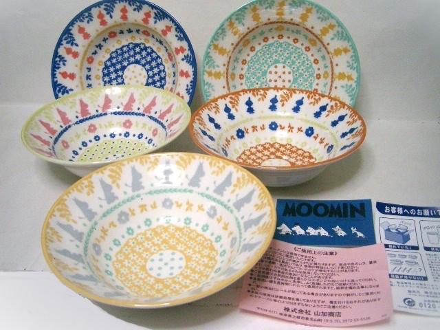 未使用◆yamaka ヤマカ ムーミン ボウル皿5枚セット MM160-72 < アニメ/コミック/キャラクター 未使用◆yamaka ヤマカ ムーミン ボウル皿5枚セット MM160-72 < アニメ/コミック/キャラクターの