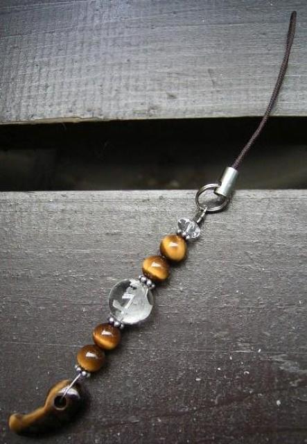 ☆即決☆*白虎*タイガーアイ勾玉ストラップ < 家電/AV ☆即決☆*白虎*タイガーアイ勾玉ストラップ < 家電/AVの