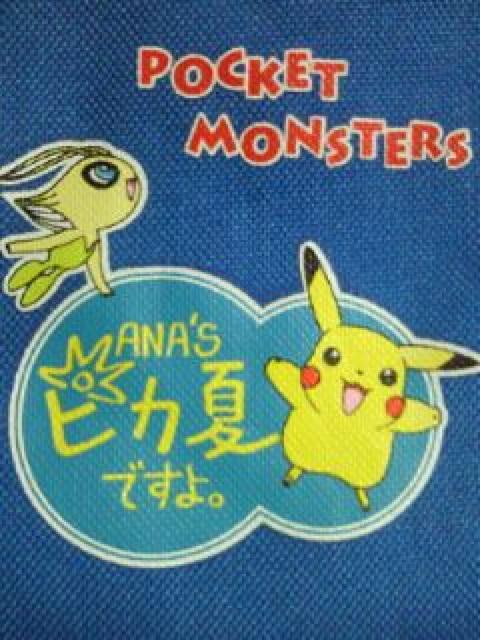 ポケットモンスター ANA コラボ ピカチュウ ピカ夏ですよ ポーチ 財布 バッグ ブルー < アニメ/コミック/キャラクター  ポケットモンスター ANA コラボ ピカチュウ ピカ夏ですよ ポーチ 財布 バッグ ブルー  < アニメ/コミック/キャラクターの