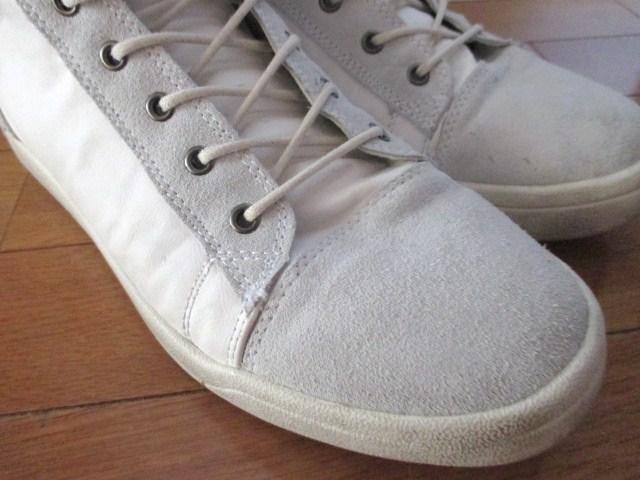 □ナノユニバース ハイカット ホワイト スニーカー/メンズ/43/27.5cm < ブランド  □ナノユニバース ハイカット ホワイト スニーカー/メンズ/43/27.5cm < ブランドの