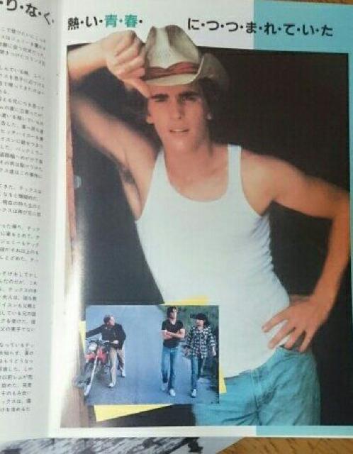 マット・ディロン テックス エミリオ・エステヴェス 映画パンフレット 1984 チケット半券付き 東宝シンデレラ 沢口靖子 < ホビー  マット・ディロン テックス エミリオ・エステヴェス 映画パンフレット 1984 チケット半券付き 東宝シンデレラ 沢口靖子 < ホビーの