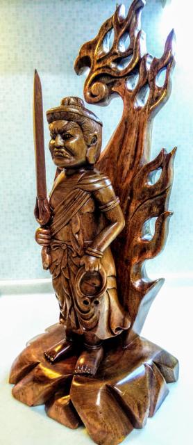 新品★一刀彫 木彫★不動明王★酉年生★十二支本尊★干支お守り < ホビー  新品★一刀彫 木彫★不動明王★酉年生★十二支本尊★干支お守り < ホビーの