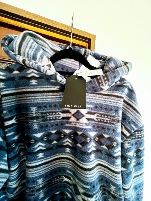 Mサイズ!高貴紳士的!暖か!フリース!長袖パーカー!新品タグ付き!軽くて!かっこ良く決まり!暖か! < 男性ファッション  Mサイズ!高貴紳士的!暖か!フリース!長袖パーカー!新品タグ付き!軽くて!かっこ良く決まり!暖か! < 男性ファッションの