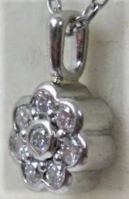Pt900 v`i y_g ԕ _C 8 0.15ct  ANZT[/v 