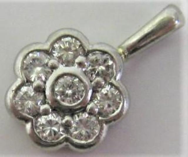 Pt900 v`i y_g ԕ _C 8 0.15ct  ANZT[/v 