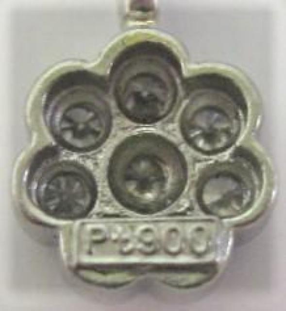 Pt900 v`i y_g ԕ _C 8 0.15ct  ANZT[/v 