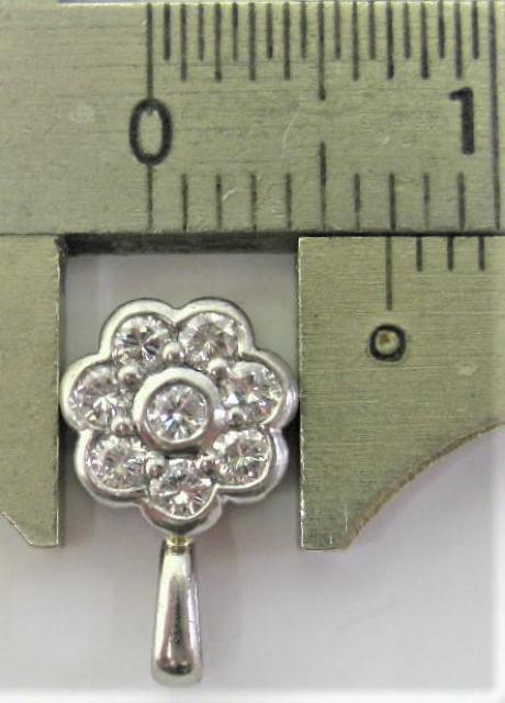Pt900 v`i y_g ԕ _C 8 0.15ct  ANZT[/v 