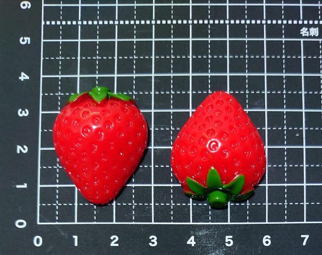 ★ハンドメイド素材★デコパーツ・いちごリアル2個 < 香水/コスメ/ネイル ★ハンドメイド素材★デコパーツ・いちごリアル2個 < 香水/コスメ/ネイルの