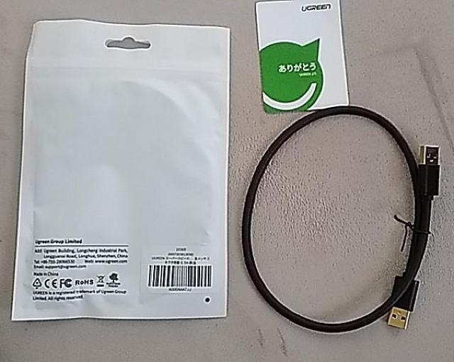 USBP[u@UGREEN USB 3.0 X[p[Xs[h0.5m^CvA-^CvA IX-IX  PC{/Ӌ@ 