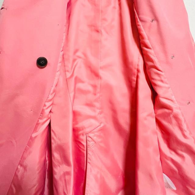 【美品】春色トレンチコート/サイズM/コーラルピンク/GALLORIA < 女性ファッション  【美品】春色トレンチコート/サイズM/コーラルピンク/GALLORIA < 女性ファッションの