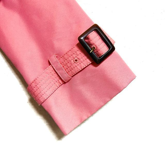 【美品】春色トレンチコート/サイズM/コーラルピンク/GALLORIA < 女性ファッション  【美品】春色トレンチコート/サイズM/コーラルピンク/GALLORIA < 女性ファッションの
