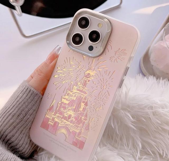 ピンク 城 花火ケースFor iphone 16 pro  iphone 16 pro max iphone16 < 家電/AV  ピンク 城 花火ケースFor iphone 16 pro  iphone 16 pro max iphone16 < 家電/AVの