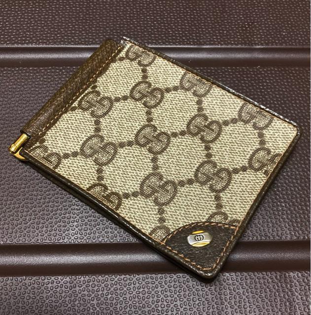 GUCCI グッチ マネークリップ 財布 イタリア製 ビンテージ オールドグッチ メンズ レディース < ブランド  GUCCI グッチ マネークリップ 財布 イタリア製 ビンテージ オールドグッチ メンズ レディース  < ブランドの
