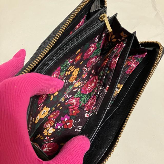 【ANNA SUI / アナスイ】 スイハート / ラウンドファスナー 長財布 < ブランド 【ANNA SUI / アナスイ】 スイハート / ラウンドファスナー 長財布 < ブランドの