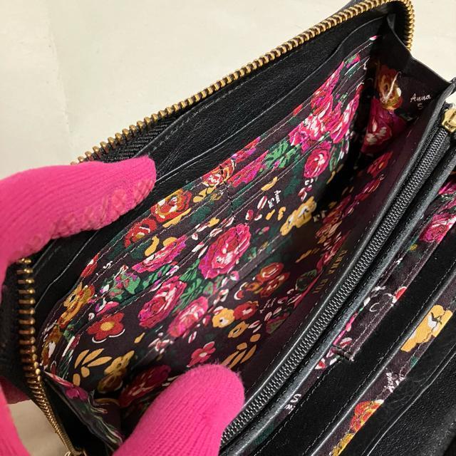 【ANNA SUI / アナスイ】 スイハート / ラウンドファスナー 長財布 < ブランド 【ANNA SUI / アナスイ】 スイハート / ラウンドファスナー 長財布 < ブランドの