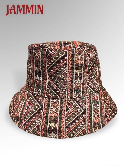 織り柄ハット バケットハット 男女兼用 エスニック アジアン ヒッピー < 男性ファッション 織り柄ハット バケットハット 男女兼用 エスニック アジアン ヒッピー < 男性ファッションの