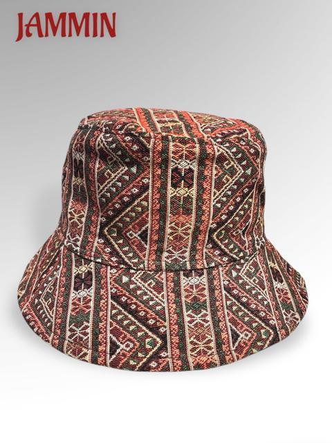 織り柄ハット バケットハット 男女兼用 エスニック アジアン ヒッピー < 男性ファッション 織り柄ハット バケットハット 男女兼用 エスニック アジアン ヒッピー < 男性ファッションの