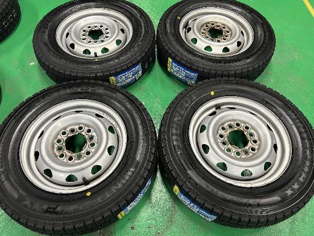 0092413)新品ラベル付国産ダンロップスタッドレスタイヤ4本社外ホイール軽トラ軽バン145/80R12LT80/78N送料無料 < 自動車/バイク 0092413)新品ラベル付国産ダンロップスタッドレスタイヤ4本社外ホイール軽トラ軽バン145/80R12LT80/78N送料無料 < 自動車/バイク