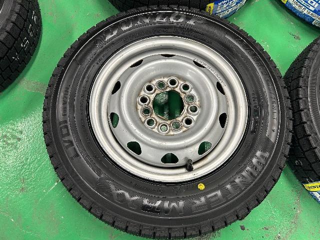 0092413)新品ラベル付国産ダンロップスタッドレスタイヤ4本社外ホイール軽トラ軽バン145/80R12LT80/78N送料無料 < 自動車/バイク 0092413)新品ラベル付国産ダンロップスタッドレスタイヤ4本社外ホイール軽トラ軽バン145/80R12LT80/78N送料無料 < 自動車/バイク