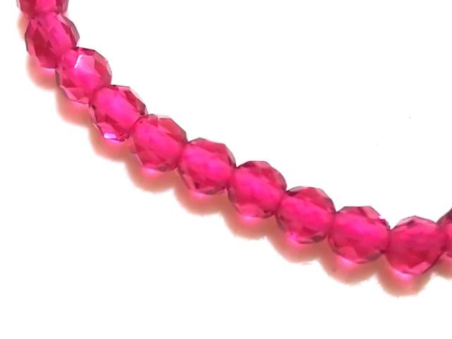 天然石★レッドスピネル 3mm 64面カット 半連  < 女性アクセサリー/時計  天然石★レッドスピネル 3mm 64面カット 半連  < 女性アクセサリー/時計の