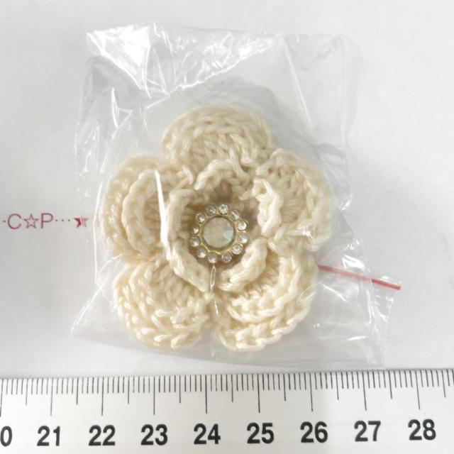 14*ハンドメイド♪3段お花モチーフ ガラスビジュー付 3 < ペット/手芸/園芸 14*ハンドメイド♪3段お花モチーフ ガラスビジュー付 3 < ペット/手芸/園芸の