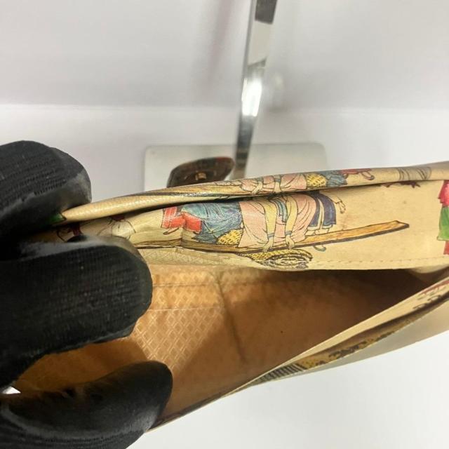 韓国 伝統絵画モチーフ 本革長財布 Genuine Leather がま口財布 < 女性ファッション 韓国 伝統絵画モチーフ 本革長財布 Genuine Leather がま口財布 < 女性ファッションの