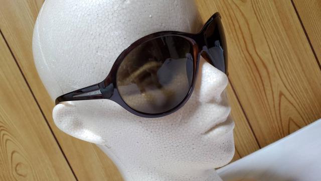 正規レア プラダ ラウンドビッグレンズサングラス 茶 メタルロゴエンブレムアロー 付属有 < ブランド 正規レア プラダ ラウンドビッグレンズサングラス 茶 メタルロゴエンブレムアロー 付属有 < ブランドの