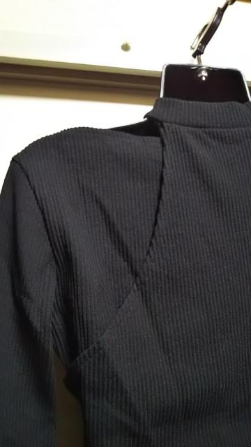 ☆mejane変形デザインリブトップス☆新品タグ付き < ブランド  ☆mejane変形デザインリブトップス☆新品タグ付き < ブランドの