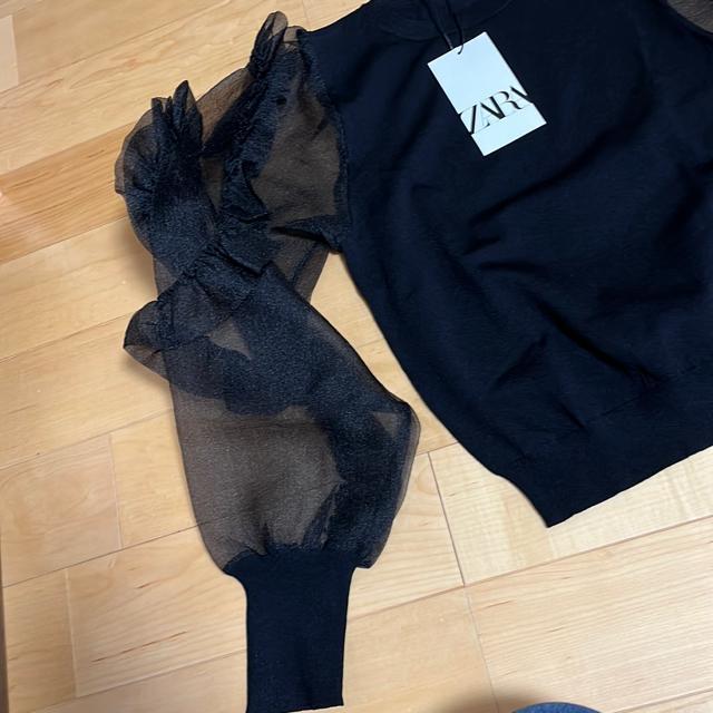 新品ザラボリュームカットソー < 女性ファッション  新品ザラボリュームカットソー < 女性ファッションの