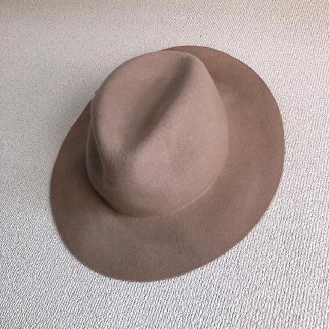 ◆grove/グローブ◆定番フェルトハット★グレー*サイズ調節可能♪ < ブランド ◆grove/グローブ◆定番フェルトハット★グレー*サイズ調節可能♪ < ブランドの