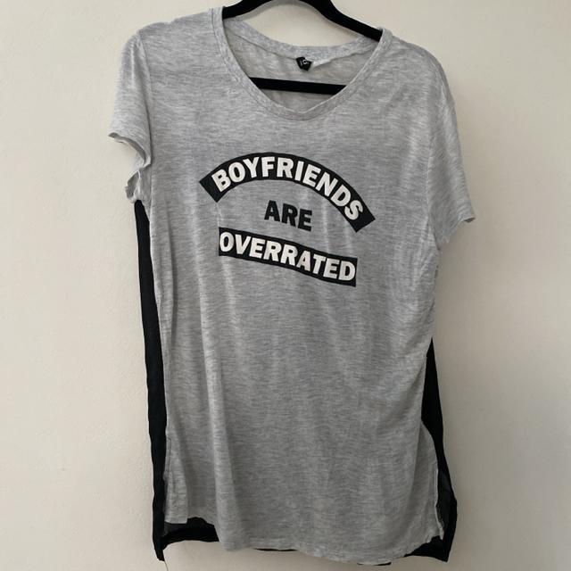 匿名配送 サイズXS  H&M   バイカラー Tシャツ 半袖 袖なし シースルー チュニック < ブランド  匿名配送 サイズXS  H&M   バイカラー Tシャツ 半袖 袖なし シースルー チュニック  < ブランドの