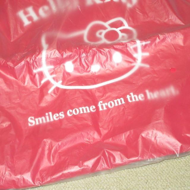 未開封☆ハローキティ*コットントートバッグ(レッド系) < 女性ファッション  未開封☆ハローキティ*コットントートバッグ(レッド系) < 女性ファッションの