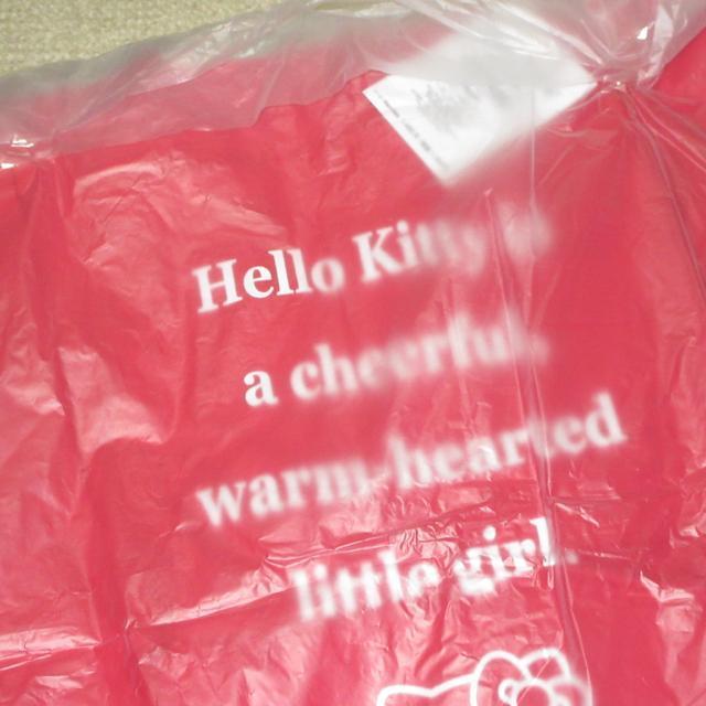 未開封☆ハローキティ*コットントートバッグ(レッド系) < 女性ファッション  未開封☆ハローキティ*コットントートバッグ(レッド系) < 女性ファッションの