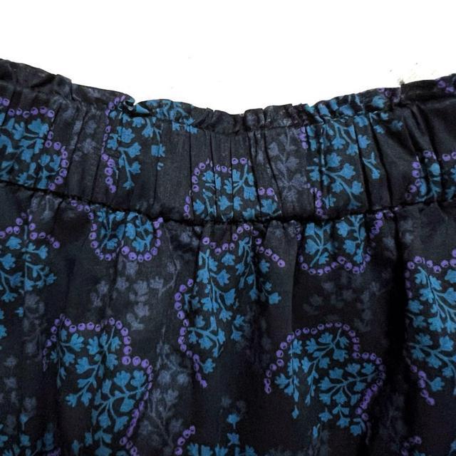 【美品】ユニクロ×ANNA SUI ティアードロングスカート/サイズM/ブラック < 女性ファッション 【美品】ユニクロ×ANNA SUI ティアードロングスカート/サイズM/ブラック < 女性ファッションの