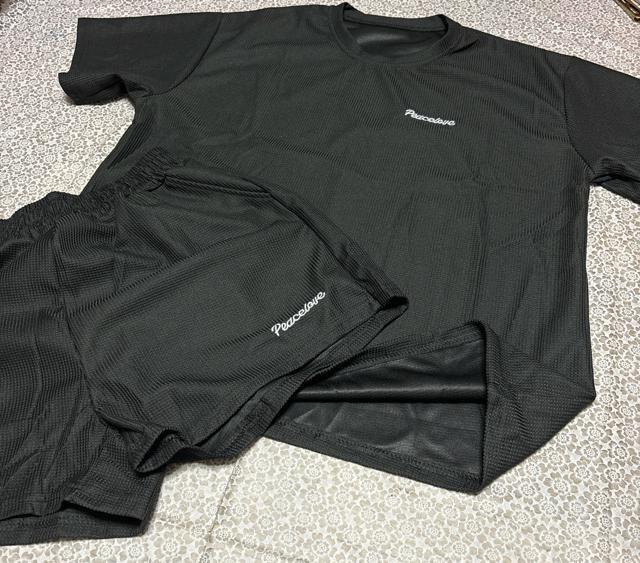 セットアップ ショートパンツ 刺繍英字 上下セット ブラック 大きいサイズ < 女性ファッション セットアップ ショートパンツ 刺繍英字 上下セット ブラック 大きいサイズ < 女性ファッションの