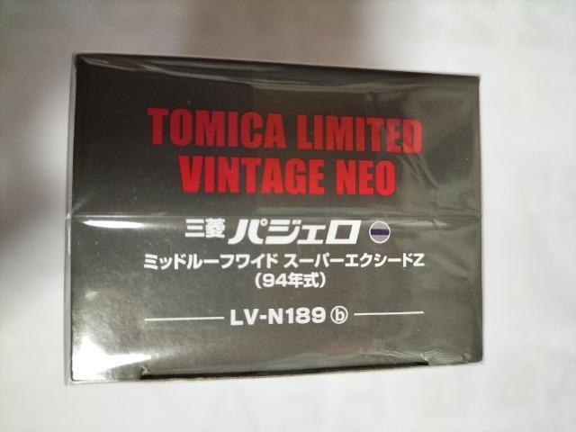トミカリミテッドヴィンテージ 三菱パジェロ 未開封新品 < ホビー  トミカリミテッドヴィンテージ 三菱パジェロ 未開封新品 < ホビーの