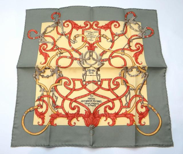 エルメス カレ40 L'INSTRVCTION DV ROY 帝王学 シルクスカーフ マルチカラー<USED>【送料無料】 < ブランド エルメス カレ40 L'INSTRVCTION DV ROY 帝王学 シルクスカーフ マルチカラー<USED>【送料無料】 < ブランドの