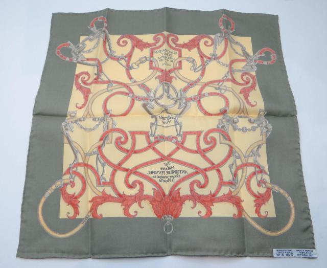 エルメス カレ40 L'INSTRVCTION DV ROY 帝王学 シルクスカーフ マルチカラー<USED>【送料無料】 < ブランド エルメス カレ40 L'INSTRVCTION DV ROY 帝王学 シルクスカーフ マルチカラー<USED>【送料無料】 < ブランドの