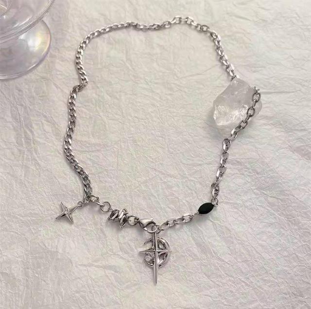 thugclub サグクラブ ネックレス シルバー Y2K < 男性アクセサリー/時計 thugclub サグクラブ ネックレス シルバー Y2K < 男性アクセサリー/時計の